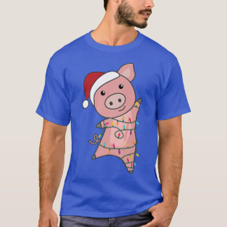 Gris God jul Fairy Ljus Cute Grisar T Shirt