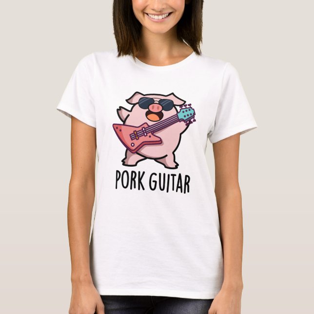 Gris Guitar Funny Sten Guitar Gris Pun T Shirt (Framsida)