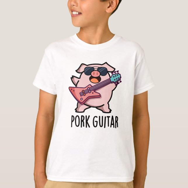 Gris Guitar Funny Sten Guitar Gris Pun T Shirt (Framsida)