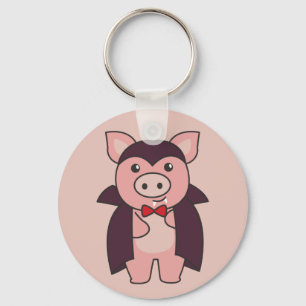 Gris Halloween Cute Djävulen Vampire Costume Keych Nyckelring