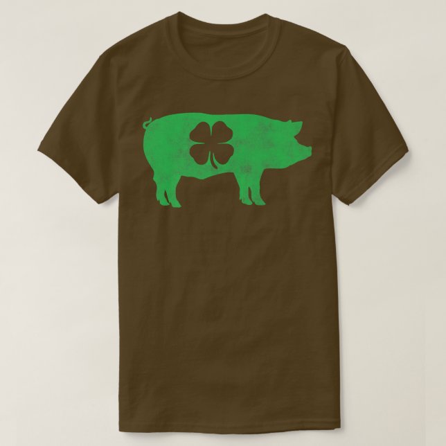 Gris Hog Bbq Kött Gift St T Shirt (Design framsida)