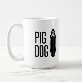 GRIS HUND KAFFEMUGG