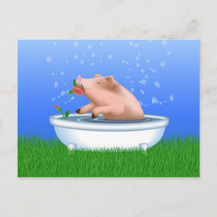 Gris i Bath Vykort