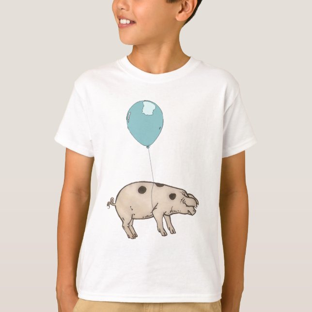 Gris i en ballong tee (Framsida)