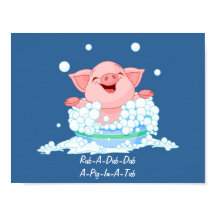 Gris i en Tub-Poster