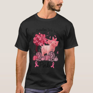 Gris i oktober: Bära K Breast Cancer Awareness T Shirt
