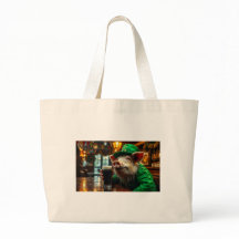 gris i pub till väskan