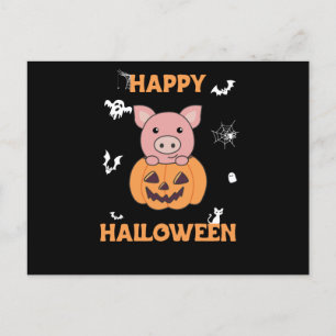 Gris i Pumpkin Sweet Grisar Happy halloween Vykort