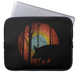 GRIS I SKOGEN SKOG LAPTOP FODRAL