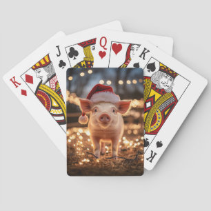 Gris i tomteluva casinokort