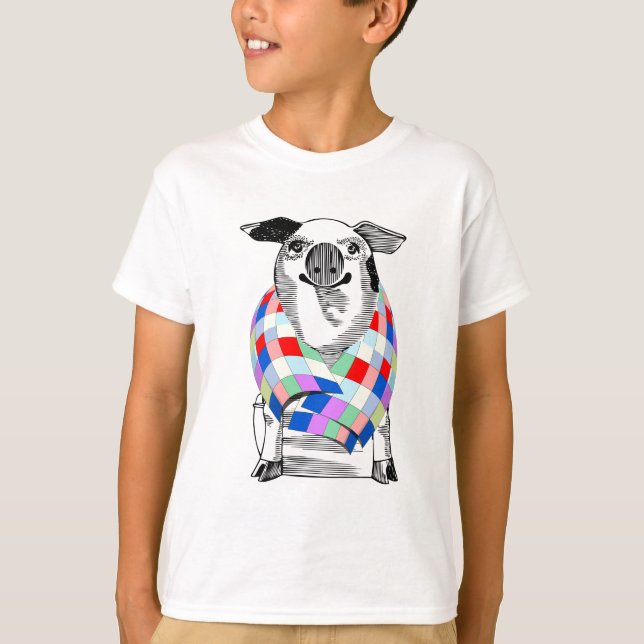 Gris-in-a-Blanket T Shirt (Framsida)