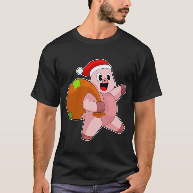 Gris jul-säck t shirt (Framsida)