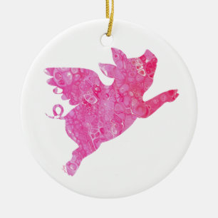 Gris, julprydnad, Gris Julgransprydnad Keramik