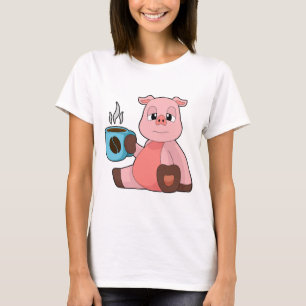 Gris Kaffe Mugg T Shirt