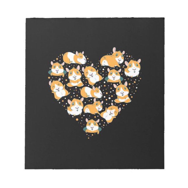 Gris Kärlek Anteckningsblock (Framsida)