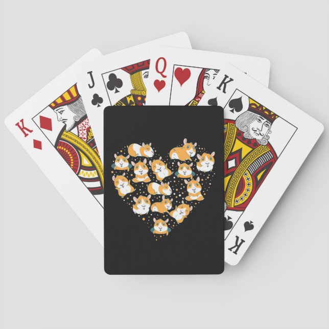 Gris Kärlek Casinokort (Baksidan)