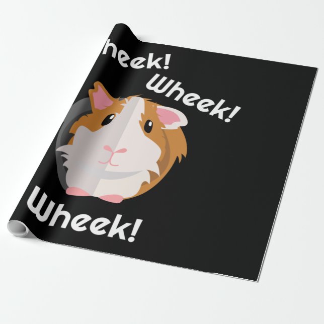Gris Kärlek Presentpapper (Utrullad)