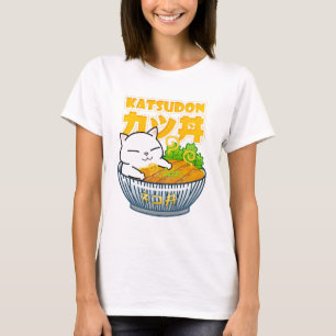 Gris Katsudon Cat T Shirt