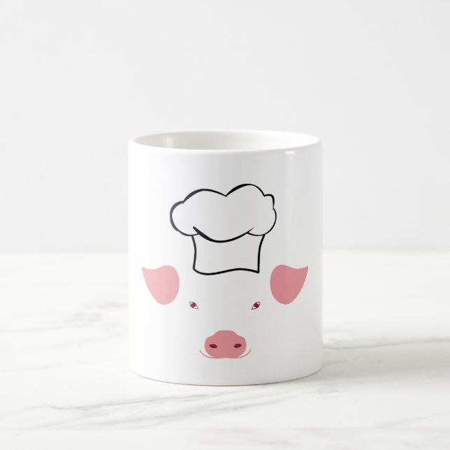 Gris kock kaffemugg (Center)