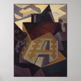 Gris - Landskap vid Beaulieu Poster