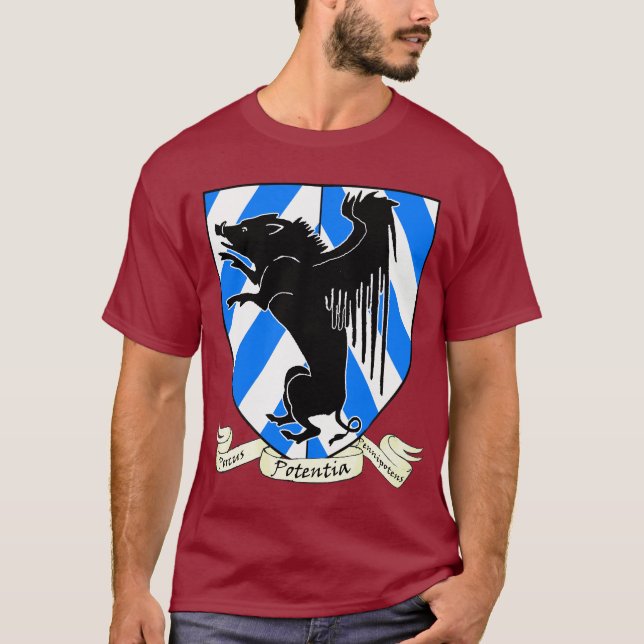 gris latin t shirt (Framsida)
