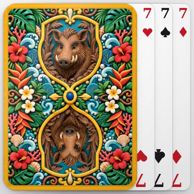 Gris, Lerkonst från Skogsdunge Casinokort (Skapare uppladdad)