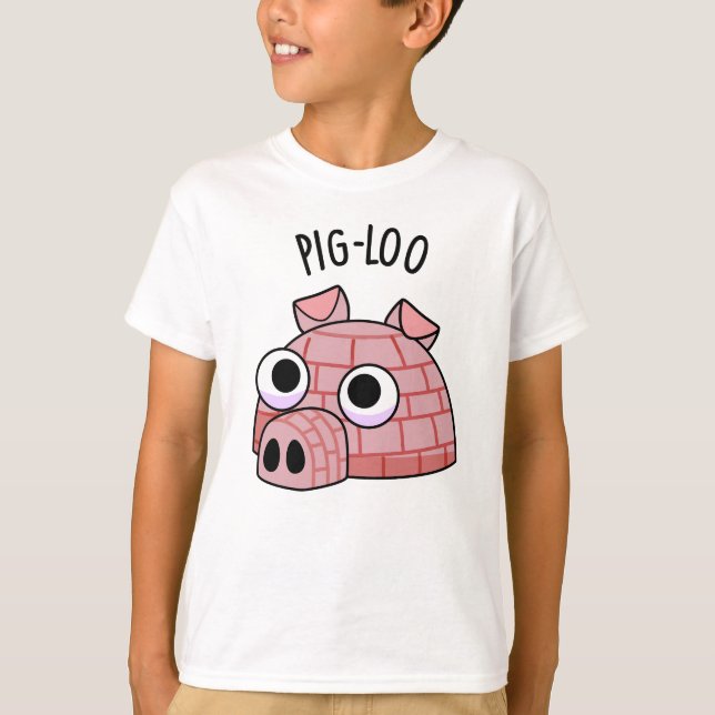 Gris-loo Funny Igloo Pun T Shirt (Framsida)