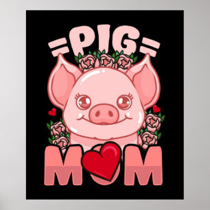 Gris Mamma Gått till ägare Gris Mamma Poster