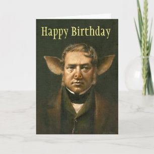 Gris Man Birthday Card Kort