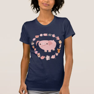 Gris Mandala Dam T-Shirt