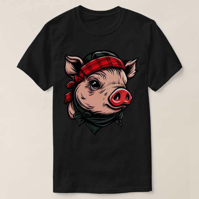 Gris med ana t shirt (Design framsida)