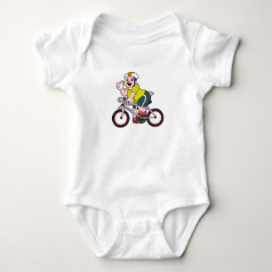Gris med cykel & hjälm t shirt