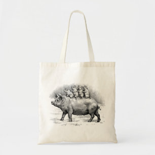 Gris med Piglets Tygkasse