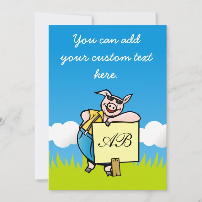 Gris med tecken (Framsida)