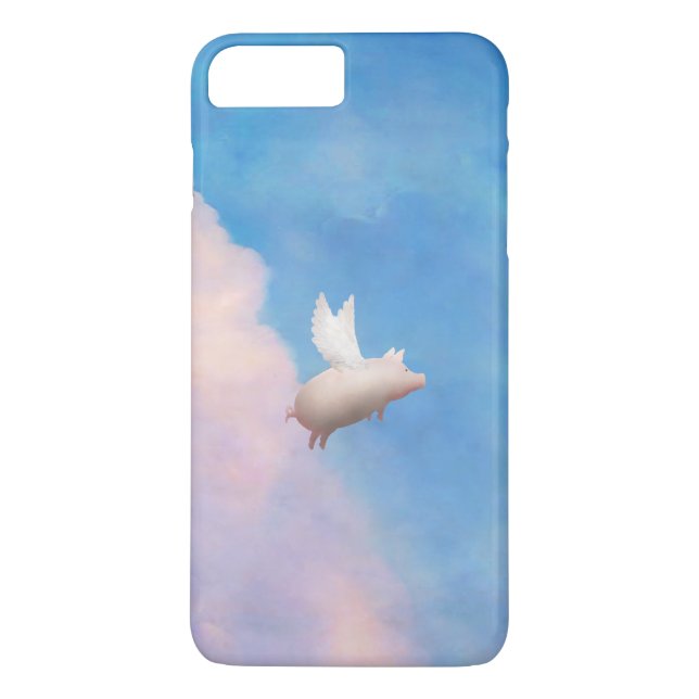 gris med vingariphone case Case-Mate iPhone skal (Baksida)