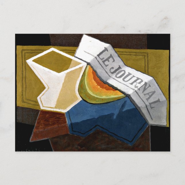 Gris - Melonsegment Vykort (Framsida)