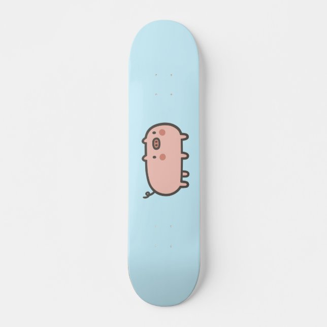 Gris Mini Skateboard Bräda 18,5 Cm (Framsida)