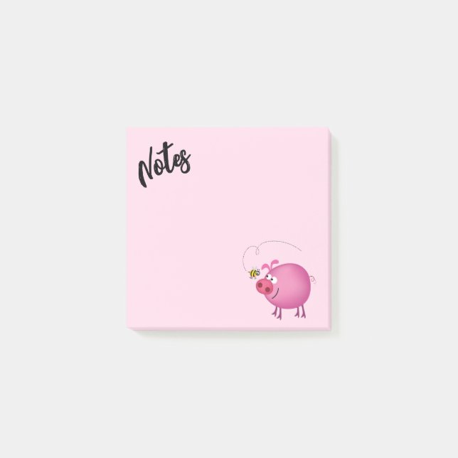 Gris- och Bivänner Post-it Block (Framsida)
