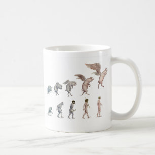 Gris- och manarmugg kaffemugg