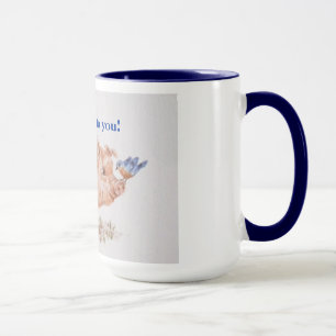 Gris och Robin-Mugg, Mugg