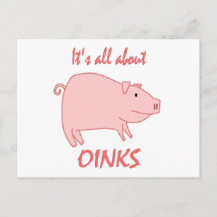 Gris Oinks Vykort