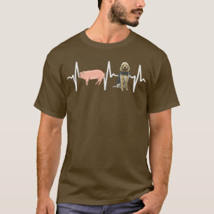 Gris Otterhound Heartslag Hund älskare T Shirt