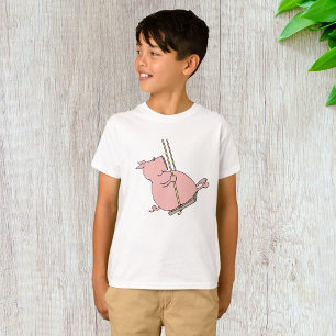 Gris på en sväng t shirt