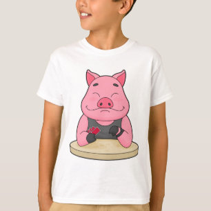 Gris på Poker med Poker-kort T Shirt