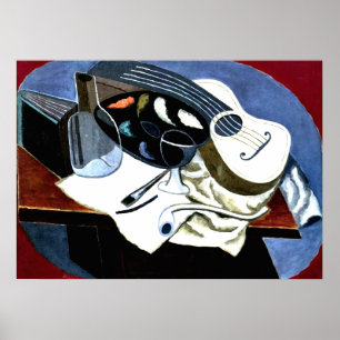 Gris - Painter's Bord; Juan Gris-målning Poster