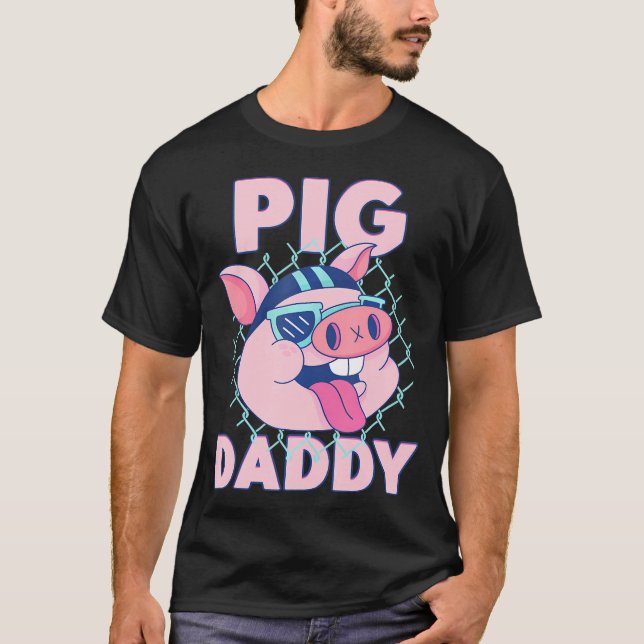 Gris pappa Gris Gris Farm T Shirt (Framsida)