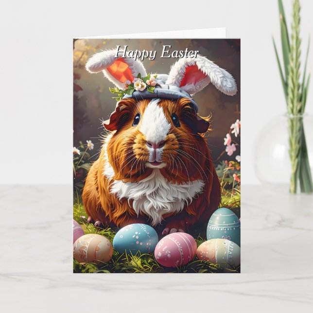 Gris Påsk Kort (Framsida)