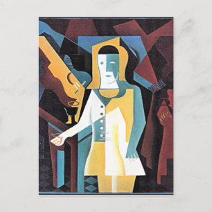 Gris - Pierrot Vykort
