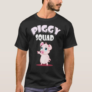 Gris Piggy Squad Loving Animal Te T Shirt