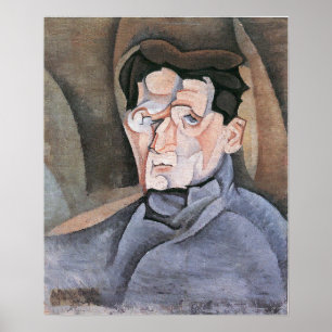Gris - Porträtt av Maurice Raynal 1912 Poster